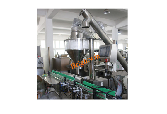 Automatic milk powder filling capping labeling machine