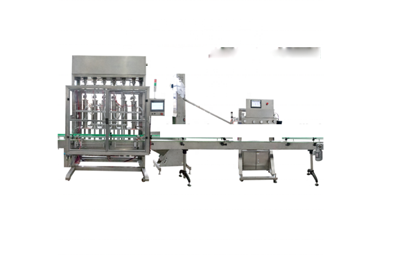 automatic Body lotion filling capping machine thick liquid filling machine