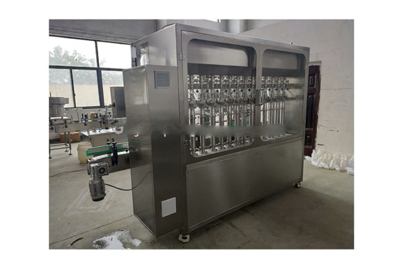 factory price automatic edible oil bottle filling and capping machine