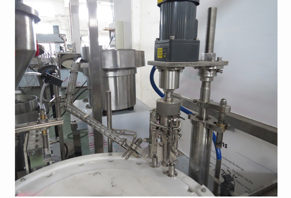 automatic onion powder bottle filling machine