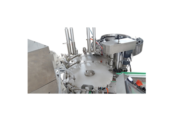 Automatic essential oil filling - capping machine