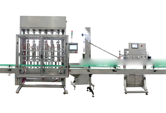 Factory direct sale automatic filling labeling machine for glass jar