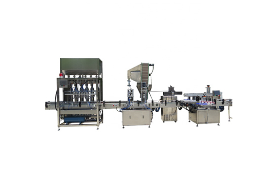 Automatic can honey filling capping and labeling machine