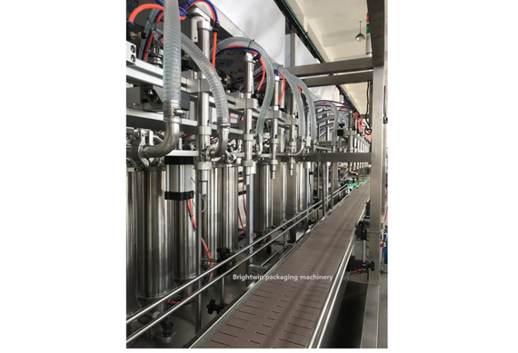 Automatic can honey filling capping and labeling machine