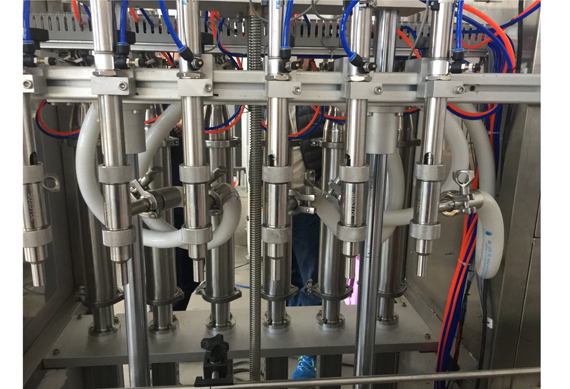 Factory direct sale automatic glass jar filling capping machine