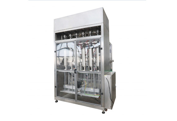 double heads liquid filling machine, pneumatic, stainless steel,double heads shampoo water oil automatic