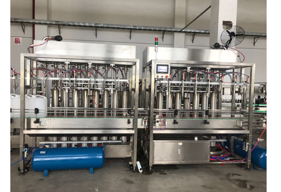 automatic peach juice filling capping labeling machine