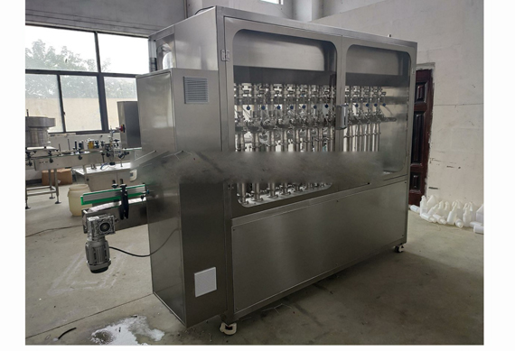 automatic bottle bleach liquid filling machine