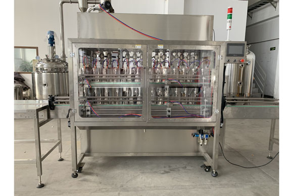 Factory direct sale automatic sauce piston filling machine for glass jars