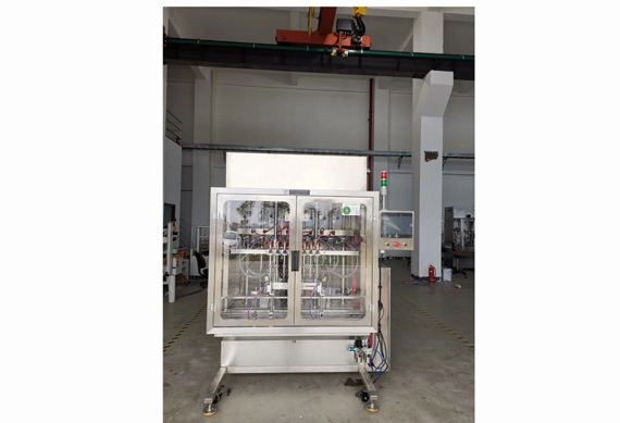 automatic motor brake lubricant oil bottle filling equipment