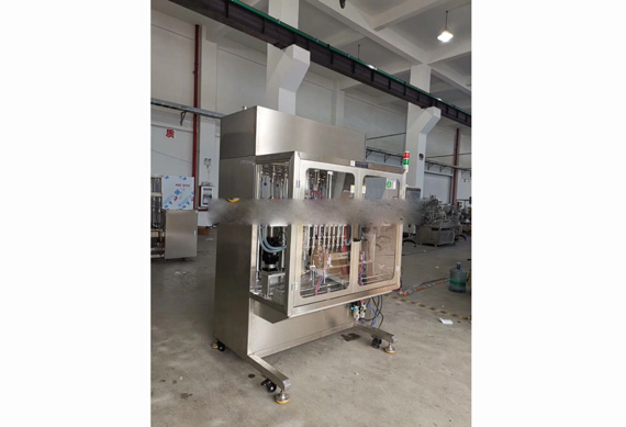 automatic motor brake lubricant oil bottle filling equipment