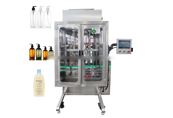 automatic liquid soap hand sanitizer detergent filling line