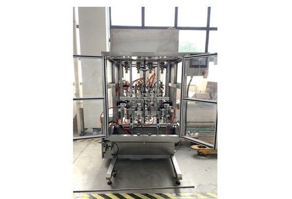 automatic wine bottle filling capping and labeling machine with video