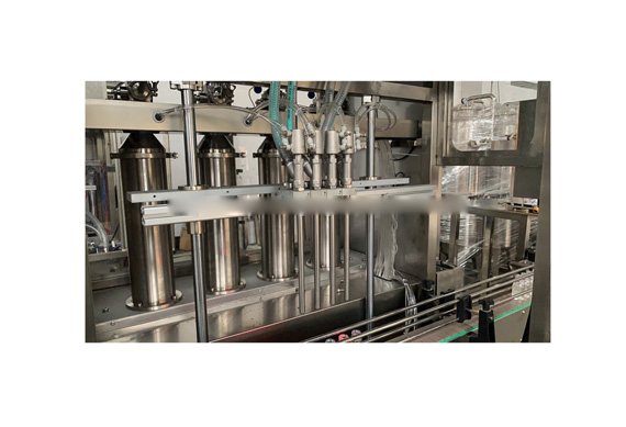 automatic liquid filling capping/sealing and labeling machine