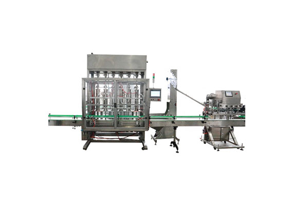 CE standard stainless steel automatic filling machine for viscosity hot sauce