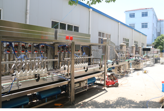 automatic anti Corrosion detergent filling machine