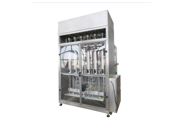 Factory automatic small scale bottle filling machine with video