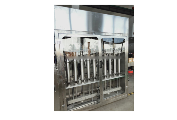 Shanghai factory diesel filling machine diesel filling line diesel bottling machine with video