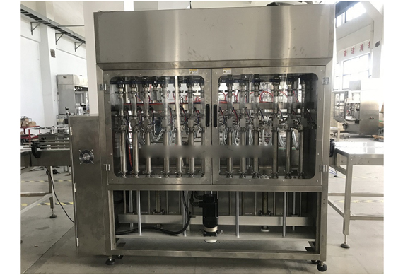 High quality automatic brake oil filling capping and labeling machine