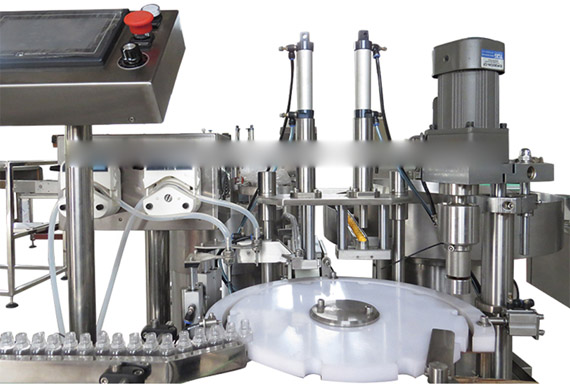 Shanghai automatic perfume filling Capping labelling machine line