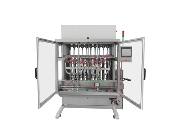 automatic pneumatic refrigerant filling capping labeling machine