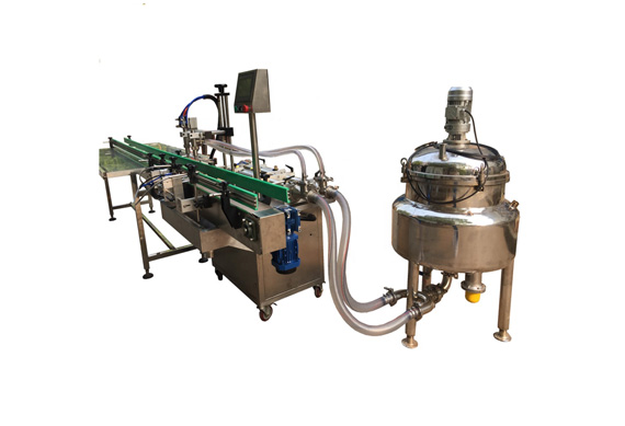 automatic piston jam filling machine with video