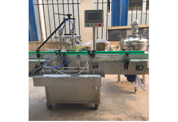 automatic piston jam filling machine with video