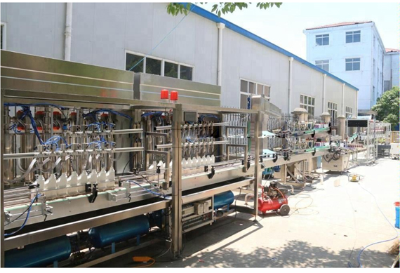 Factory direct sale antifreeze liquid filling capping machine with VIDEO