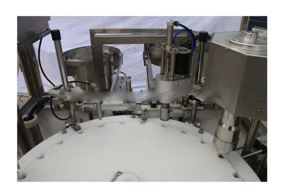 automatic small volume rotary system e-liquid dosing machine