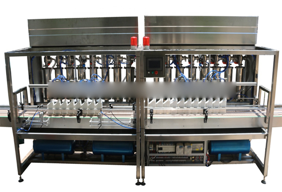 China supplier 750 ml 5 liters liquid bottle filling machine 5 litre linear filling machine 1kg paste filling machine