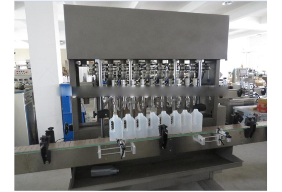 China supplier 750 ml 5 liters liquid bottle filling machine 5 litre linear filling machine 1kg paste filling machine