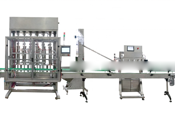 CE standard automatic liquid oil bottle filling machine