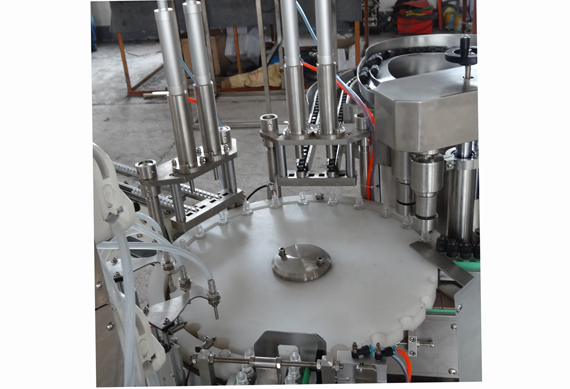 spray 30ml bottle filling and capping machine WITH GMP