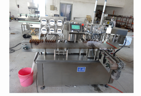 spray 30ml bottle filling and capping machine WITH GMP