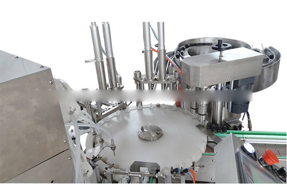 Tube filling sealing packing machine