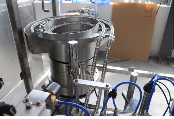 Tube filling sealing packing machine