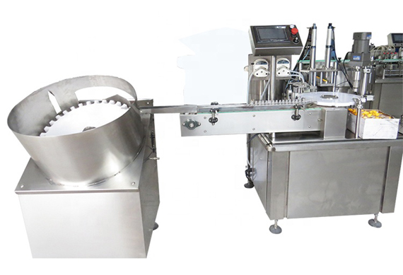 Tube filling sealing packing machine