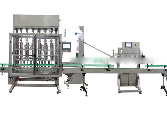 Automatic high speed filling machine for antifreeze with video