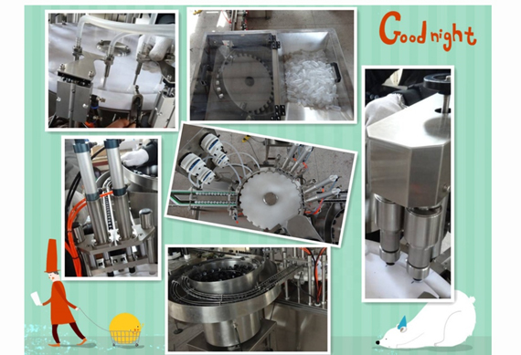 Factory price for small perfume bottle filling machine with video