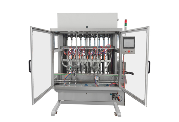 automatic laundry soap bottle filling capping and labeling machine with video