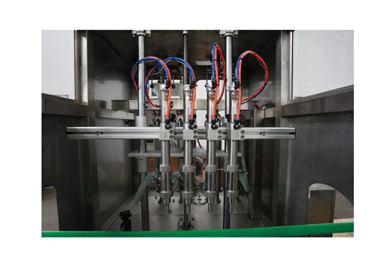 automatic quantitative filling capping and labeling machine with video