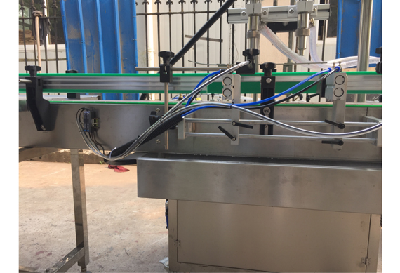 Shanghai factory piston cream filling 2 heads machine cream bottling filler machine two nozzles filling machine for cream