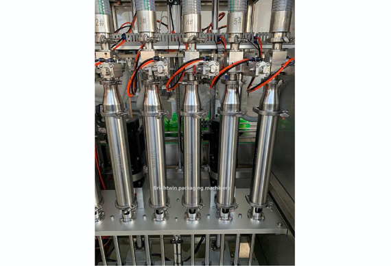 Automatic bottle filling capping labeling machines for Acetone