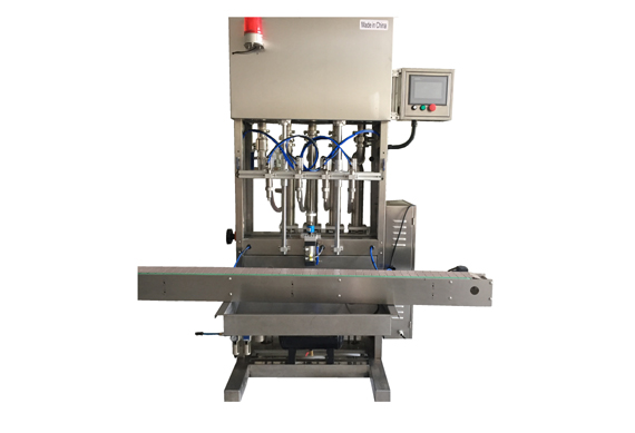 Shanghai factory perfume 4 heads filling machine four heads nozzles filling machine for perfume