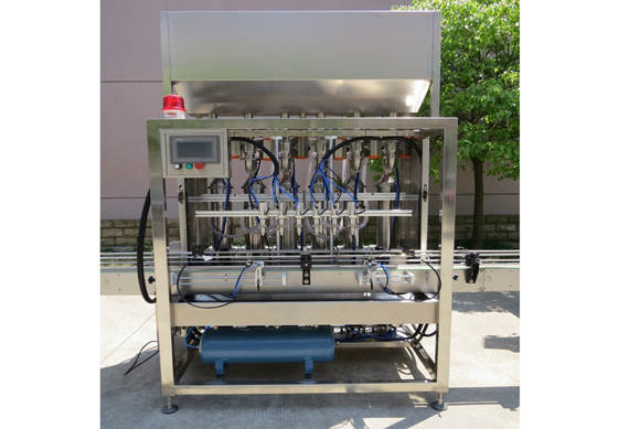 Shanghai factory perfume 4 heads filling machine four heads nozzles filling machine for perfume