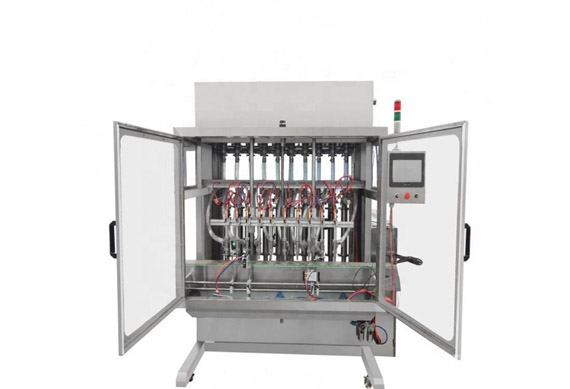 automatic liquid bottle filling capping and labeling machine with video