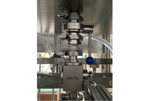 automatic condensed milk bottle filling capping and labeling machine with video