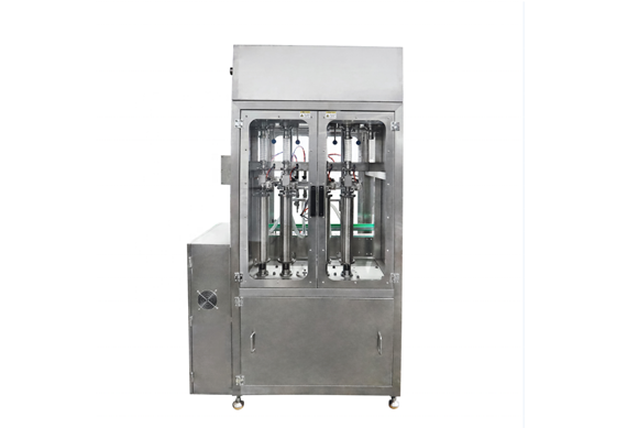 Automatic bottle filling capping and labeling machine for viscous liquid