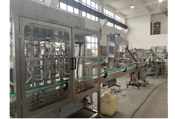 Shanghai factory single head liquid filling machine single head filling bottling machine for liquid