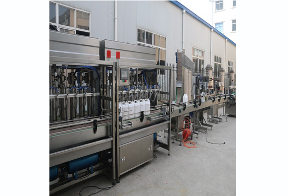 coating filling line metal cans production line paint filling machine solvent filling capping labelling machine